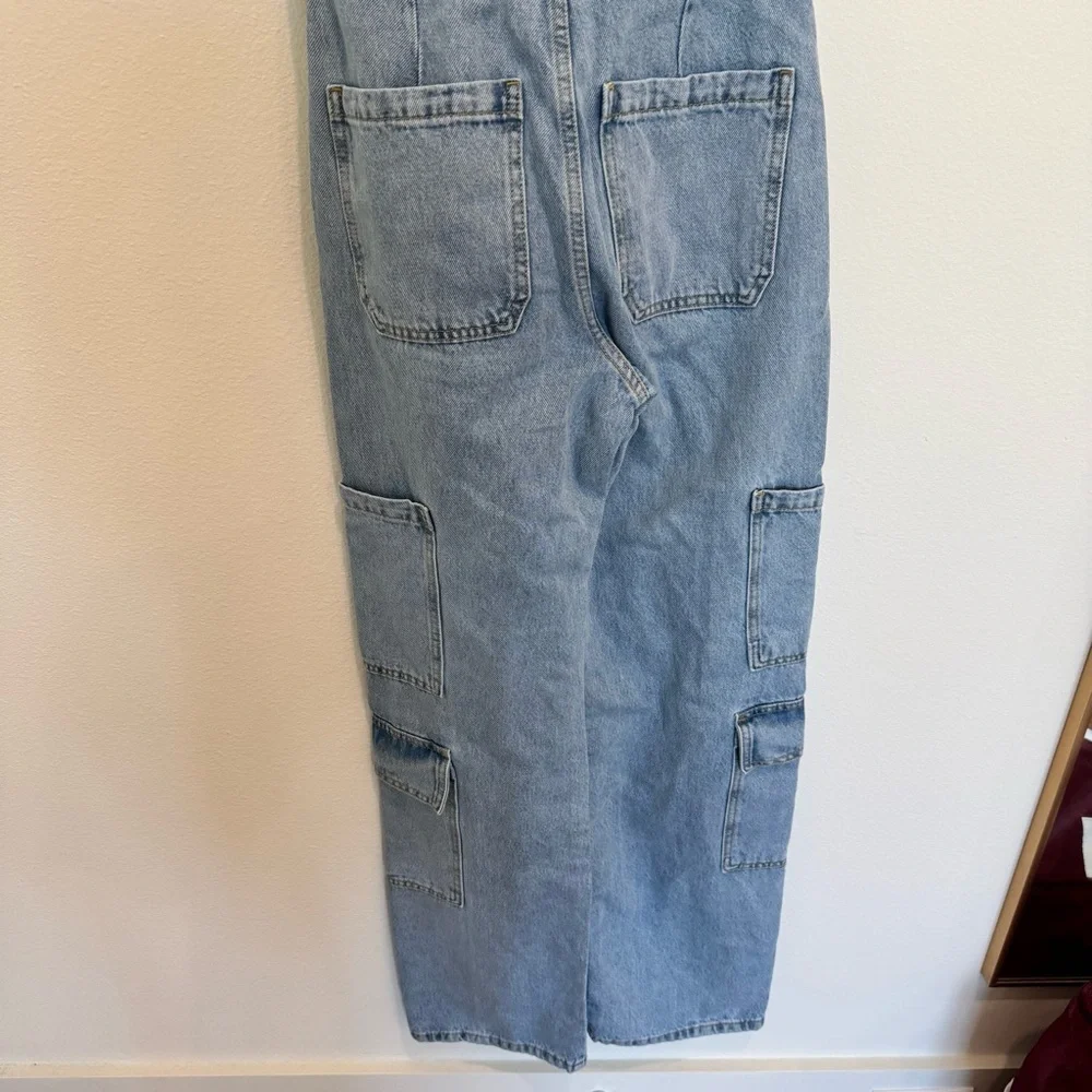 ASOS Strapless Denim Jumpsuit - Picture 10 of 12